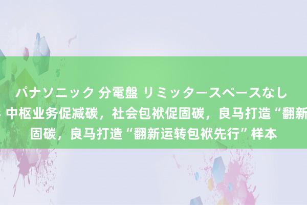 パナソニック 分電盤 リミッタースペースなし 露出・半埋込両用形 中枢业务促减碳，社会包袱促固碳，良马打造“翻新运转包袱先行”样本