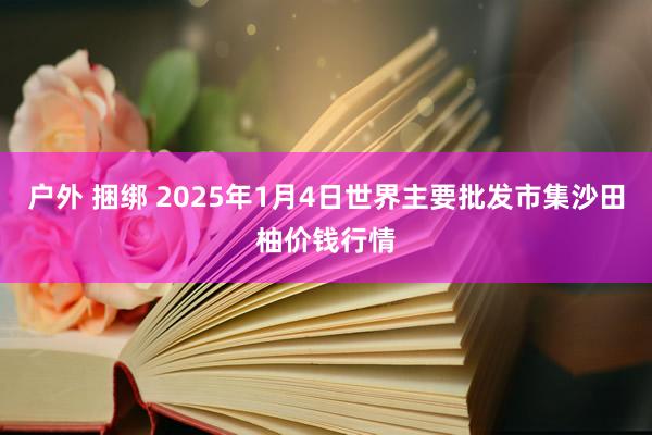 户外 捆绑 2025年1月4日世界主要批发市集沙田柚价钱行情