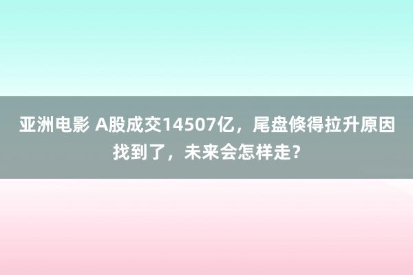 亚洲电影 A股成交14507亿，尾盘倏得拉升原因找到了，未来会怎样走？
