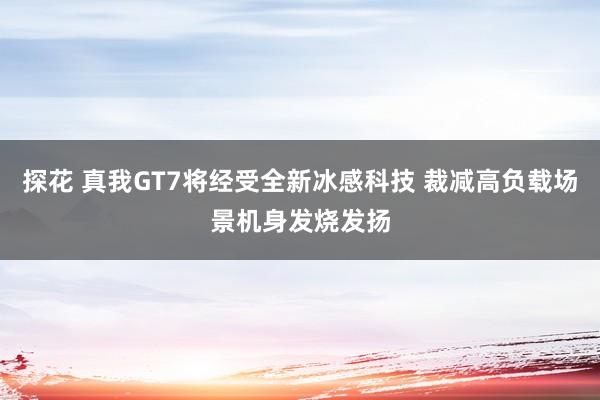 探花 真我GT7将经受全新冰感科技 裁减高负载场景机身发烧发扬